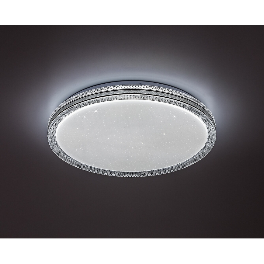 Rabalux - prigušiva LED stropna svetiljka, 34 W, 230 V, 3000–6500 K, prečnik 39 cm + daljinski upravljač
