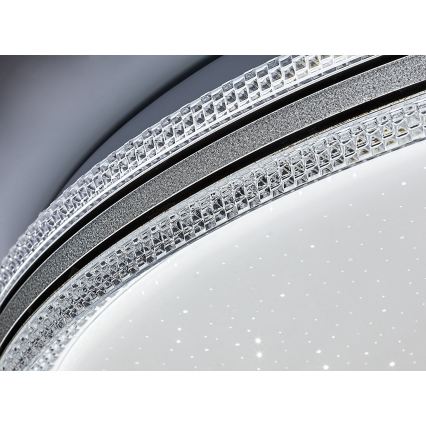 Rabalux - prigušiva LED stropna svetiljka, 34 W, 230 V, 3000–6500 K, prečnik 39 cm + daljinski upravljač