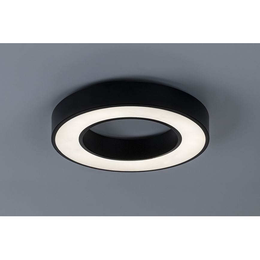 Rabalux - prigušiva LED plafonska svetiljka LED/45W/230V 3000-6500K prečnik 60 cm crna + daljinski upravljač