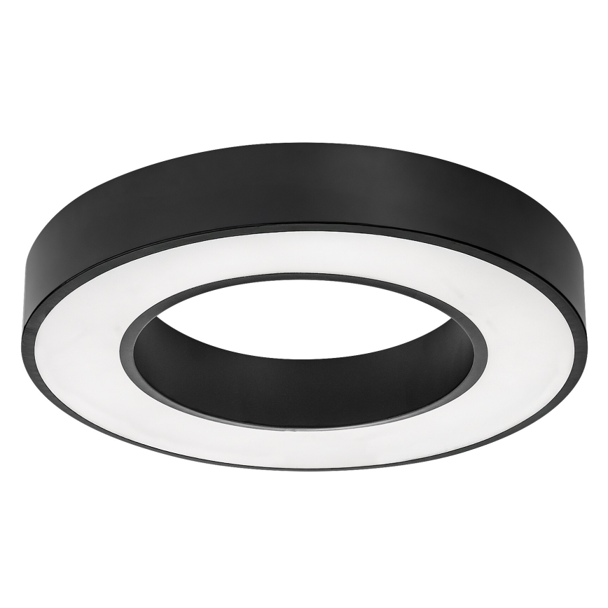 Rabalux - prigušiva LED plafonska svetiljka LED/45W/230V 3000-6500K prečnik 60 cm crna + daljinski upravljač