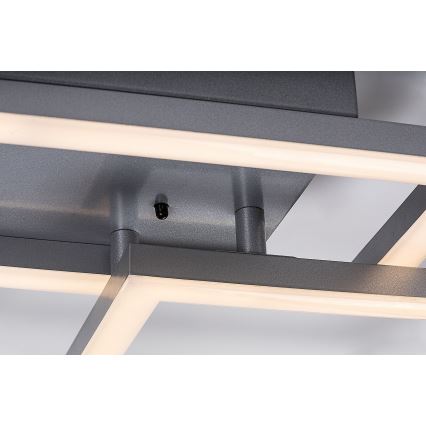 Rabalux - LED prigušiva stropna svetiljka LED/40W/230V 3000-6500K 45x55 cm + daljinski upravljač