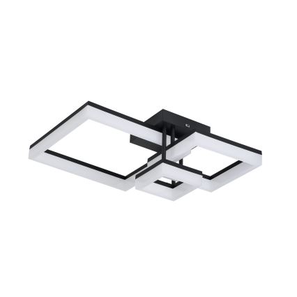 Rabalux - LED stropno svetlo LED/22W/230V 3000/4000/6500K crna 47x47 cm