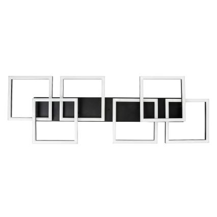 Rabalux - LED prigušiva stropna svetiljka LED/40W/230V 3000-6500K 33x100 cm crna + daljinski upravljač