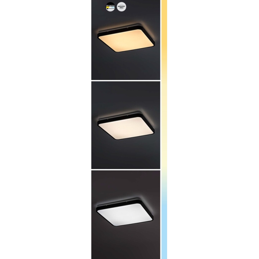 Rabalux - LED plafonsko svetlo za kupatilo LED/24W/230V 3000/4000/6000K IP44 29x29 cm belo