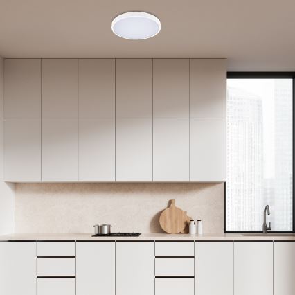 Rabalux - LED plafonsko svetlo za kupatilo LED/24W/230V 3000/4000/6000K IP44 prečnik 35,5 cm bela
