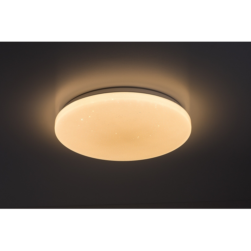 Rabalux - LED prigušiva stropna svetiljka LED/12W/230V 3000-6500K prečnik 26 cm + daljinski upravljač