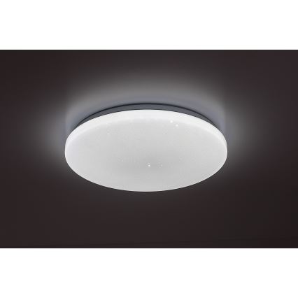 Rabalux - LED prigušiva stropna svetiljka LED/12W/230V 3000-6500K prečnik 26 cm + daljinski upravljač