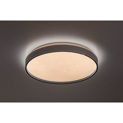 Rabalux - LED prigušiva stropna svetiljka LED/34W/230V 3000-6500K prečnik 38 cm + daljinski upravljač