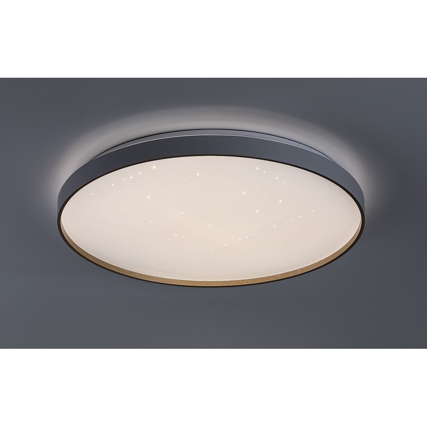 Rabalux - LED prigušiva stropna svetiljka LED/80W/230V 3000-6500K prečnik 77 cm + daljinski upravljač