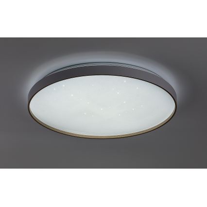 Rabalux - LED prigušiva stropna svetiljka LED/80W/230V 3000-6500K prečnik 77 cm + daljinski upravljač