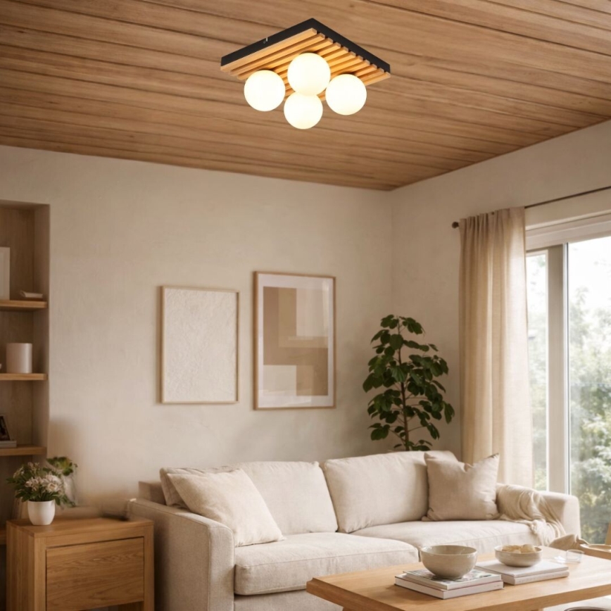 Rabalux - Stropna plafonjera 4xG9/5W/230V 29,6x29,6 cm