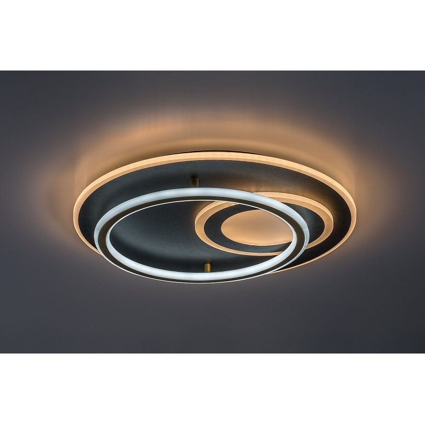 Rabalux - prigušiva LED plafonska svetiljka LED/60W/230V 3000-6000K prečnik 50 cm + daljinski upravljač