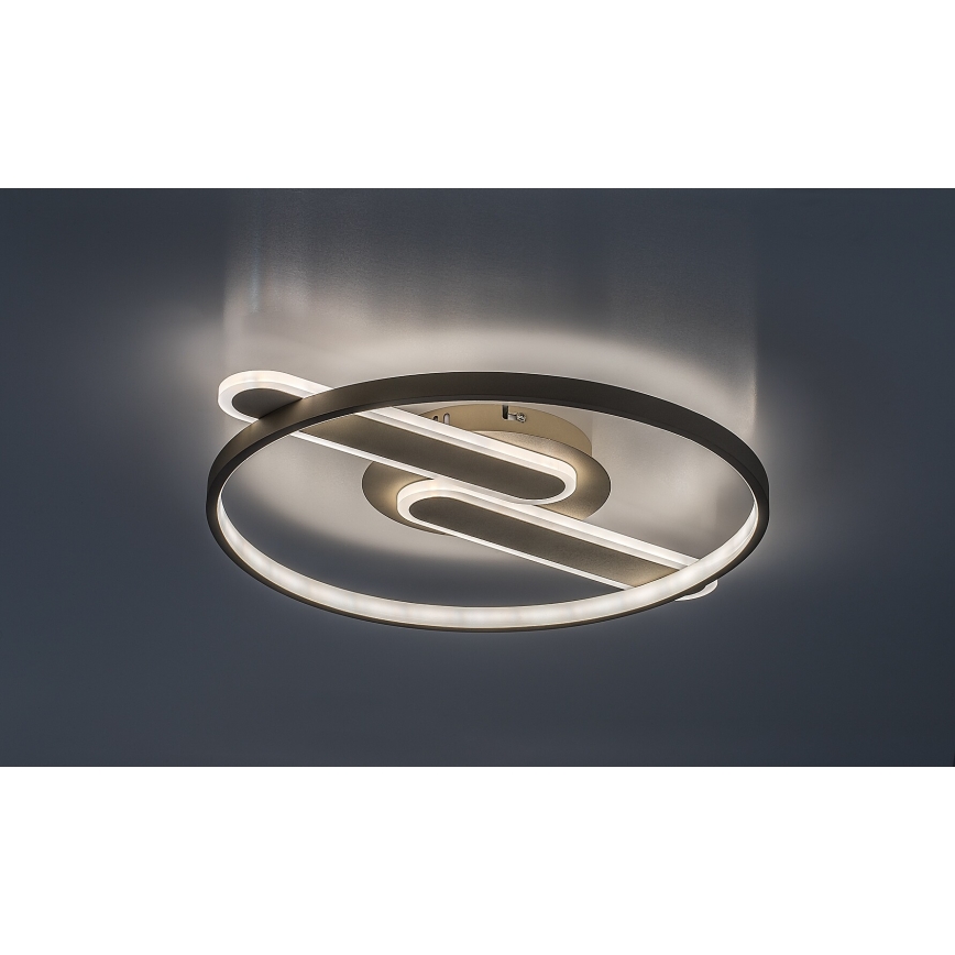 Rabalux - LED prigušiva stropna svetiljka LED/55W/230V 3000-6000K 53x45 cm + daljinski upravljač