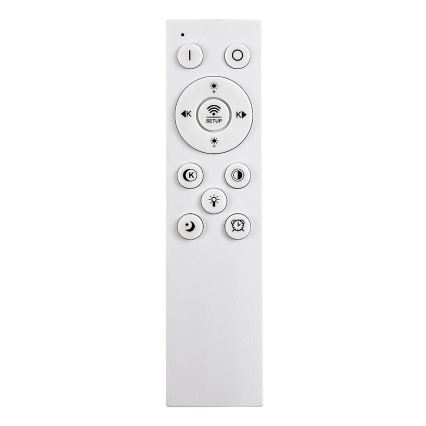 Rabalux - LED prigušiva stropna svetiljka LED/55W/230V 3000-6000K 53x45 cm + daljinski upravljač