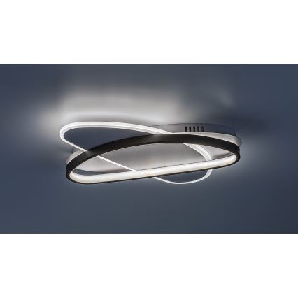 Rabalux - LED prigušiva plafonska svetiljka LED/57W/230V 3000-6000K 45x30,5 cm + daljinski upravljač