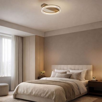 Rabalux - LED prigušiva plafonska svetiljka LED/18W/230V 3000-6500K 37x33 cm + daljinski upravljač
