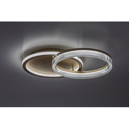 Rabalux - LED prigušiva stropna svetiljka LED/22W/230V 3000-6500K 53,5x35 cm + daljinski upravljač