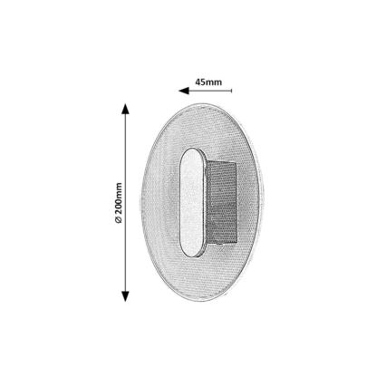 Rabalux - zidna LED svetiljka 6W/230V