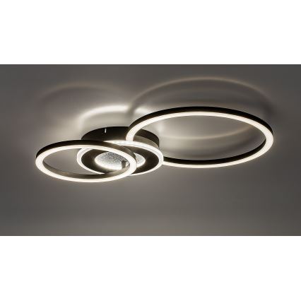 Rabalux - LED prigušiva plafonska svetiljka LED/24W/230V 3000-6500K 46x33 cm + daljinski upravljač