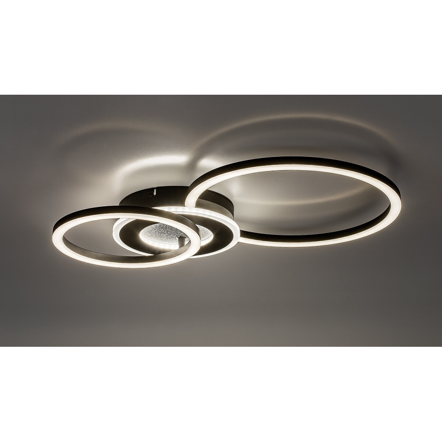 Rabalux - LED prigušiva plafonska svetiljka LED/24W/230V 3000-6500K 46x33 cm + daljinski upravljač