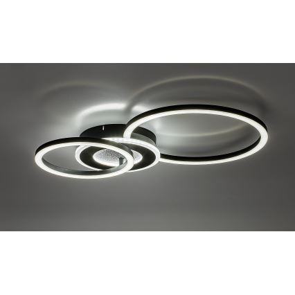Rabalux - LED prigušiva plafonska svetiljka LED/24W/230V 3000-6500K 46x33 cm + daljinski upravljač