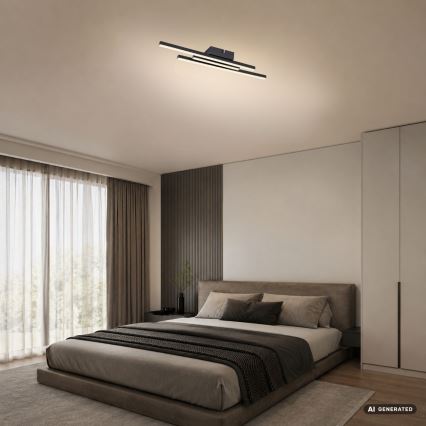Rabalux - LED plafonsko svetlo LED/18W/230V 4000K crna