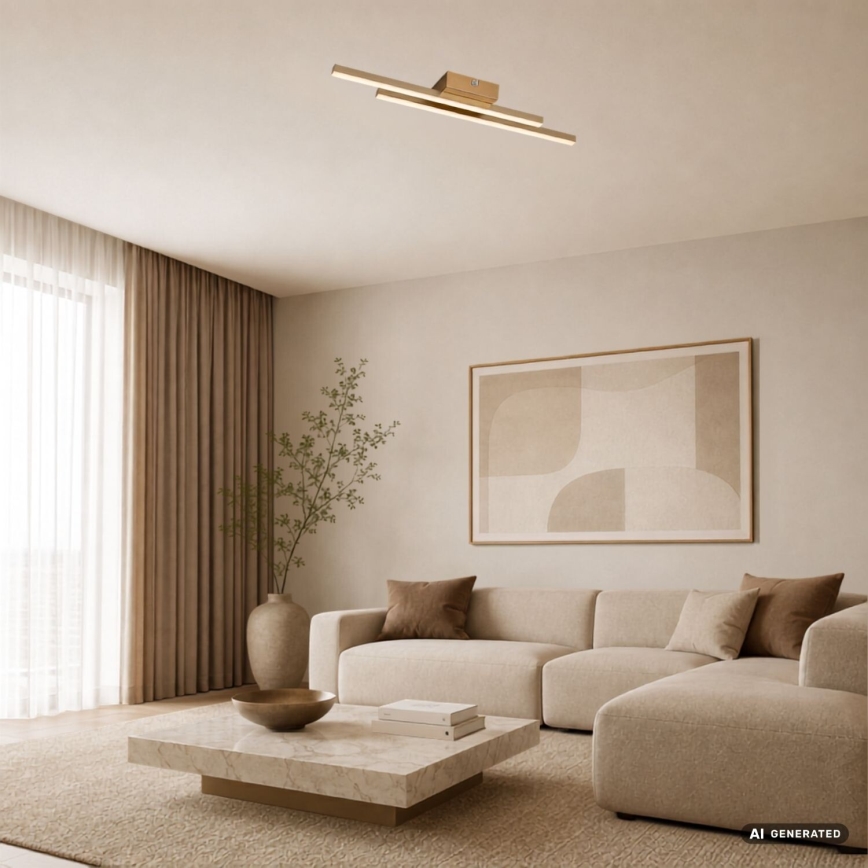 Rabalux - LED stropno svetlo LED/12W/230V 3000K zlatno