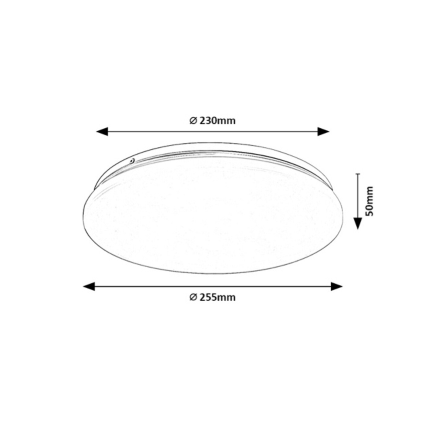 Rabalux - LED plafonjera LED/12W/230V 4000K Ø 25,5 cm