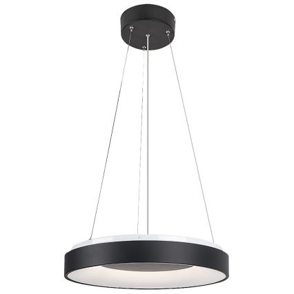 Rabalux - LED prigušiva luster na sajli LED/38W/230V 3000-6500K crna + sa daljinskim upravljačem