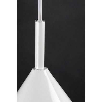 Rabalux 72008 - Luster na sajli 1xE27/40W/230V bela