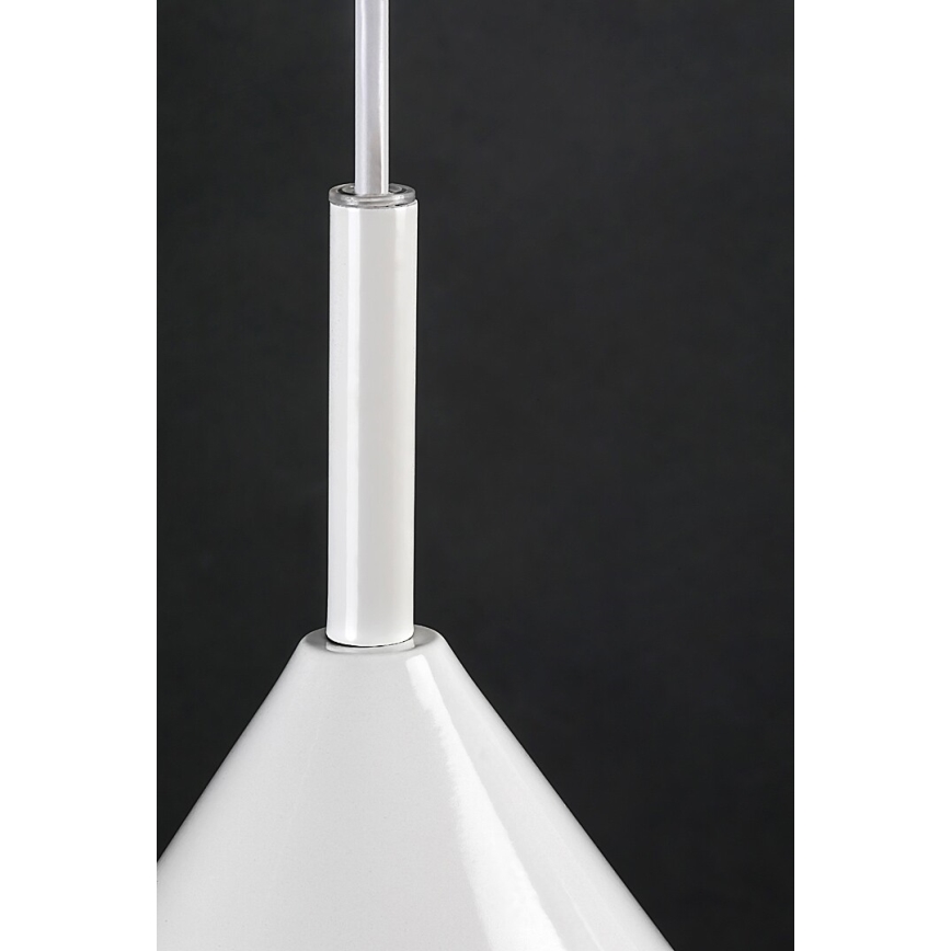 Rabalux 72008 - Luster na sajli 1xE27/40W/230V bela