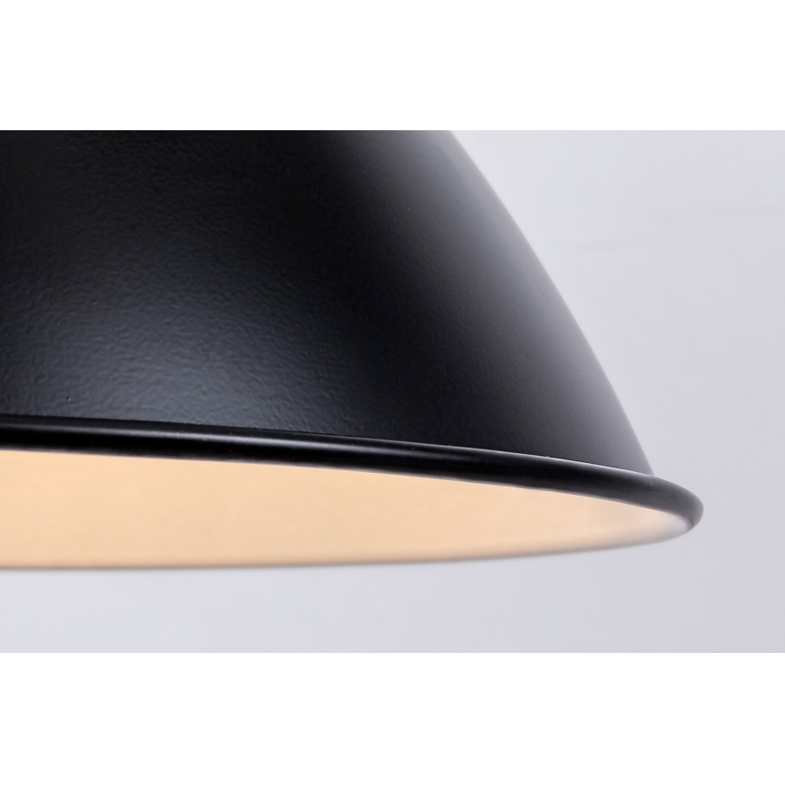 Rabalux - Luster na sajli 1xE27/60W/230V Ø 36 cm crni