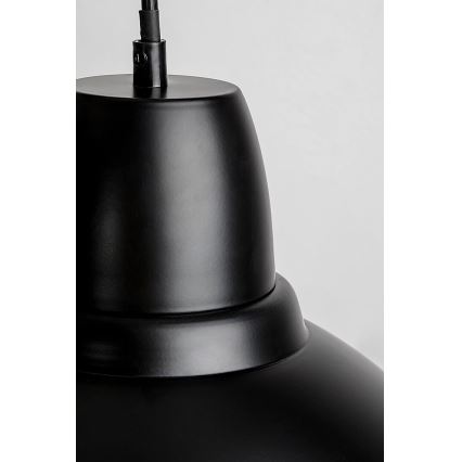 Rabalux - Luster na sajli 1xE27/60W/230V Ø 36 cm crni