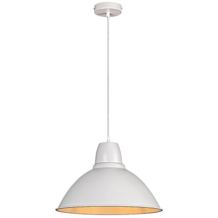 Rabalux - Luster na sajli 1xE27/60W/230V Ø 36 cm bela