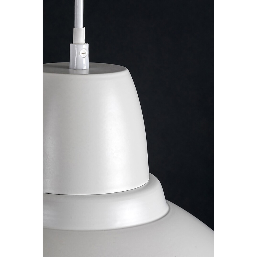 Rabalux - Luster na sajli 1xE27/60W/230V Ø 36 cm bela