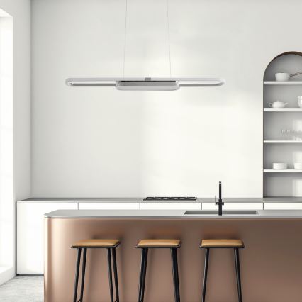 Rabalux - LED luster na sajli LED/48W/230V 4000K matni hrom