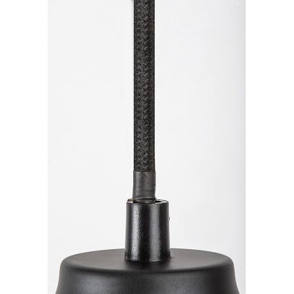 Rabalux - Luster na kablu 1xE27/60W/230V crna/narandžasta