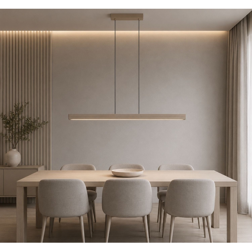 Rabalux - LED luster na sajli LED/19W/230V 4000K bež