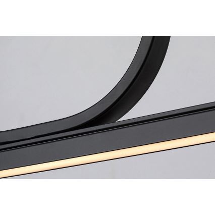 Rabalux - LED luster na sajli LED/25W/230V 3000K crna