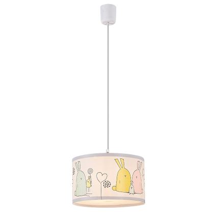 Rabalux - Dečiji viseći luster na kanapu 1xE27/40W/230V