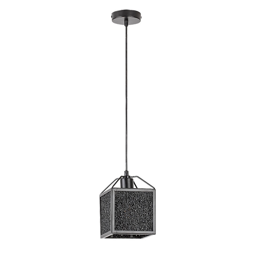 Rabalux - Luster na sajli 1xE27/40W/230V crne boje