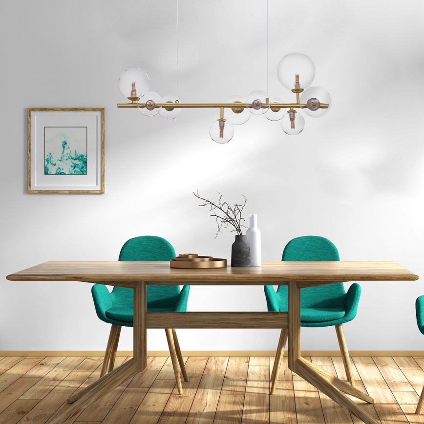 Rabalux - Luster na sajli 10xG9/28W/230V