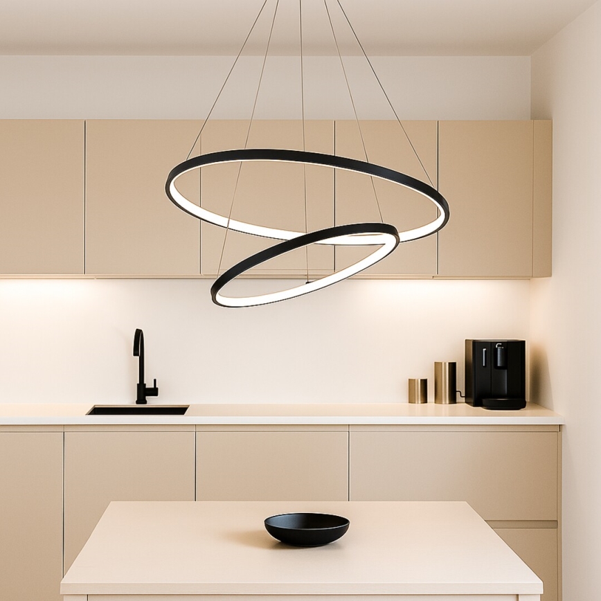 Rabalux - LED prigušiva luster na sajli LED/75W/230V 3000-6500K + daljinski upravljač