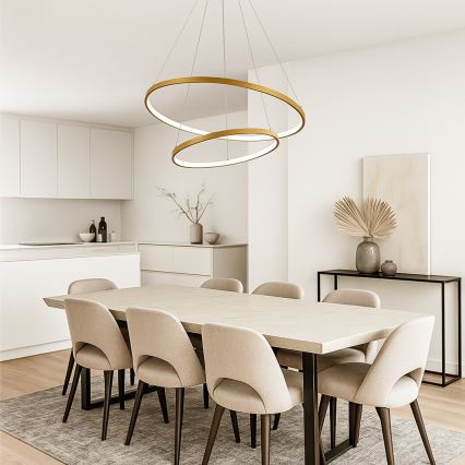 Rabalux - LED prigušiva luster na sajli LED/75W/230V 3000-6500K + daljinski upravljač