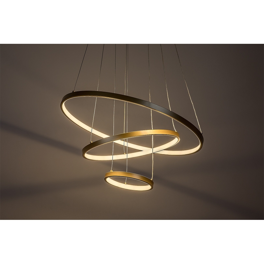 Rabalux - LED prigušiva luster na sajli LED/90W/230V 3000-6500K + daljinski upravljač