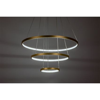 Rabalux - LED prigušiva luster na sajli LED/90W/230V 3000-6500K + daljinski upravljač