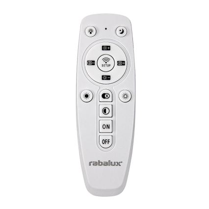Rabalux - LED prigušiva luster na sajli LED/90W/230V 3000-6500K + daljinski upravljač