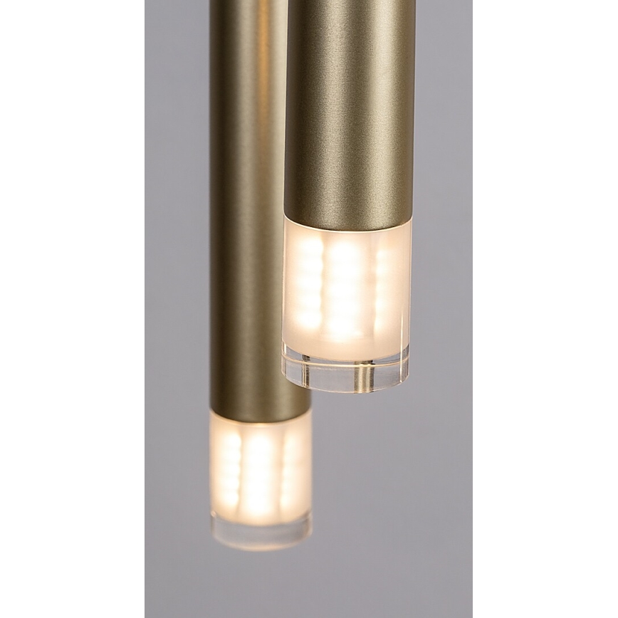 Rabalux - Zlatni luster na sajli 5xG9/5W/230V