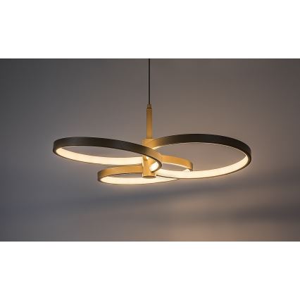 Rabalux - LED prigušiva luster na sajli LED/50W/230V 3000-6500K + daljinski upravljač