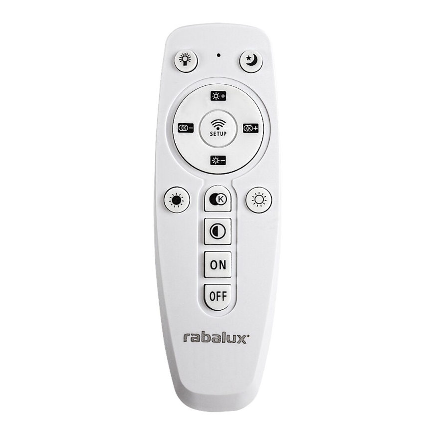 Rabalux - LED prigušiva luster na sajli LED/50W/230V 3000-6500K + daljinski upravljač